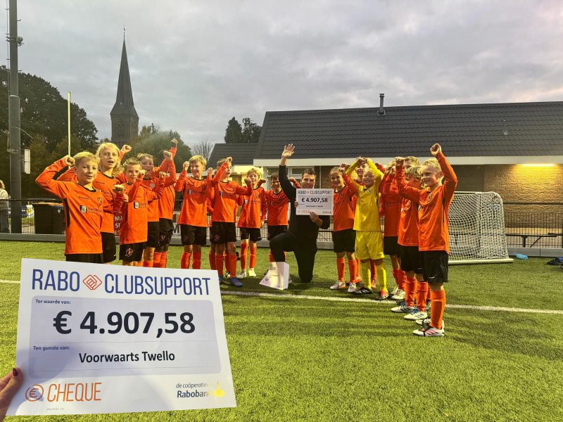 Uitreiking Rabo Clubsupport actie 2026